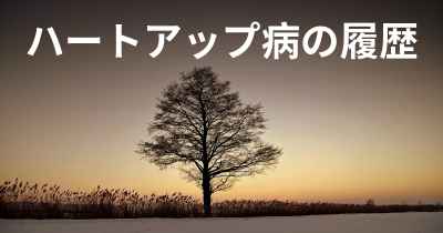 ハートアップ病の履歴