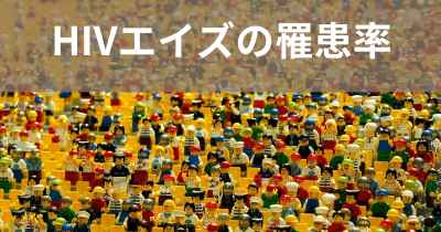 HIVエイズの罹患率