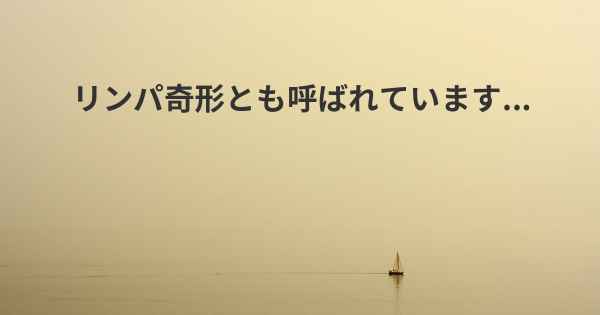 リンパ奇形とも呼ばれています...