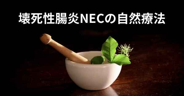 壊死性腸炎NECの自然療法