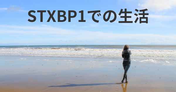 STXBP1での生活