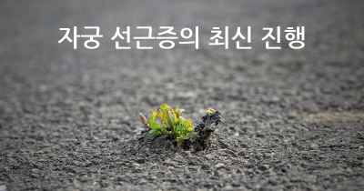 자궁 선근증의 최신 진행