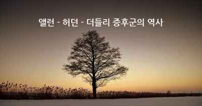 앨런 - 허던 - 더들리 증후군의 역사