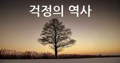 걱정의 역사