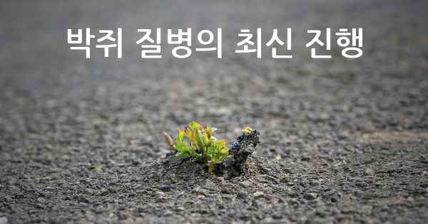 박쥐 질병의 최신 진행