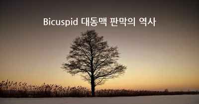 Bicuspid 대동맥 판막의 역사