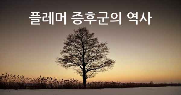 플레머 증후군의 역사