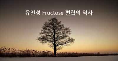 유전성 Fructose 편협의 역사