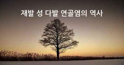 재발 성 다발 연골염의 역사