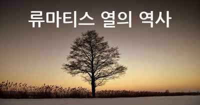 류마티스 열의 역사