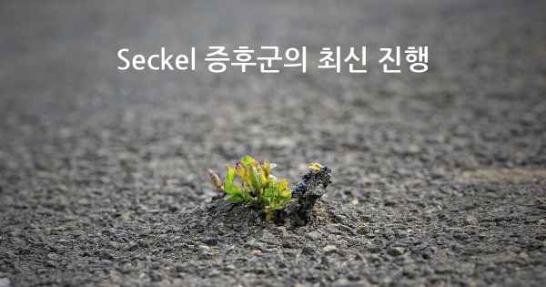 Seckel 증후군의 최신 진행