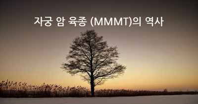 자궁 암 육종 (MMMT)의 역사