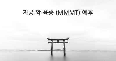 자궁 암 육종 (MMMT) 예후