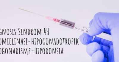 diagnosis Sindrom 4H Hipomielinasi-hipogonadotropik hipogonadisme-hipodonsia