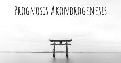 Prognosis Akondrogenesis