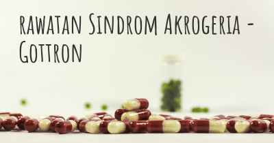 rawatan Sindrom Akrogeria - Gottron