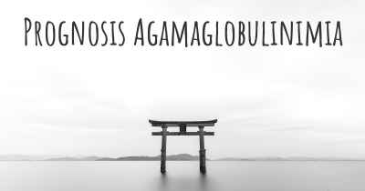 Prognosis Agamaglobulinimia