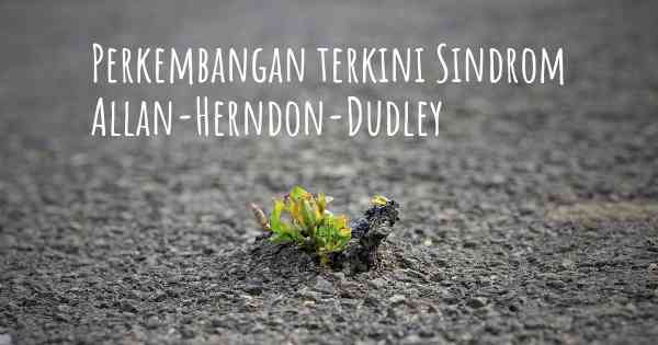 Perkembangan terkini Sindrom Allan-Herndon-Dudley