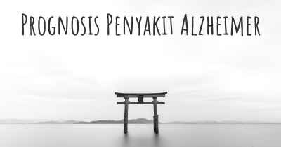 Prognosis Penyakit Alzheimer