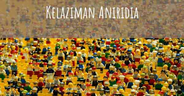 Kelaziman Aniridia