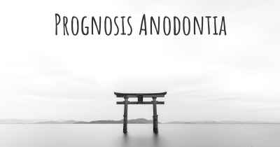 Prognosis Anodontia