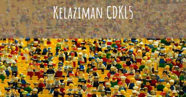 Kelaziman CDKL5
