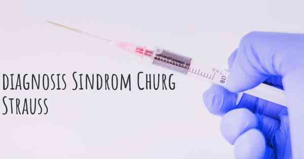 diagnosis Sindrom Churg Strauss