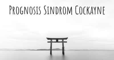 Prognosis Sindrom Cockayne