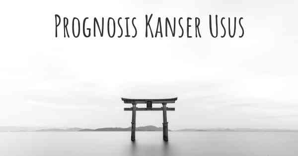 Prognosis Kanser Usus