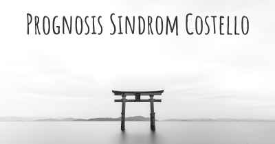 Prognosis Sindrom Costello