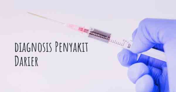 diagnosis Penyakit Darier