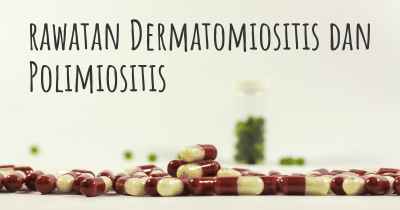 rawatan Dermatomiositis dan Polimiositis