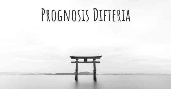 Prognosis Difteria