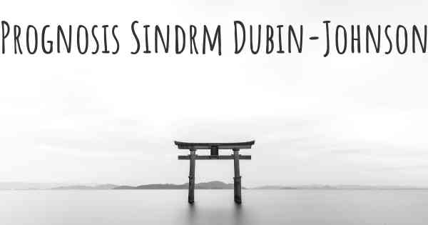 Prognosis Sindrm Dubin-Johnson