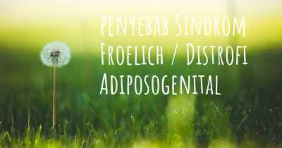 penyebab Sindrom Froelich / Distrofi Adiposogenital