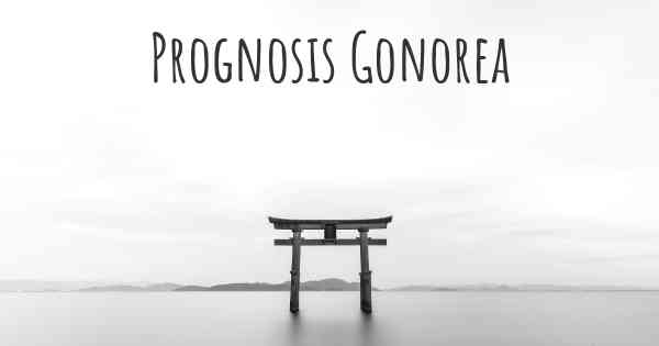 Prognosis Gonorea