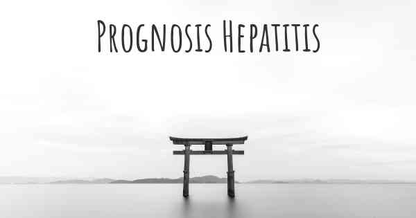Prognosis Hepatitis