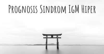 Prognosis Sindrom IgM Hiper