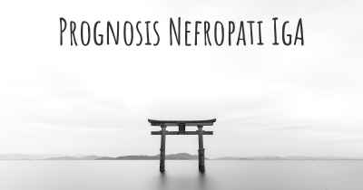 Prognosis Nefropati IgA