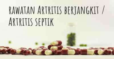 rawatan Artritis berjangkit / Artritis septik