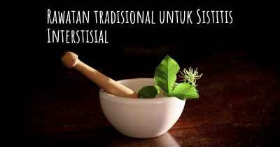 Rawatan tradisional untuk Sistitis Interstisial