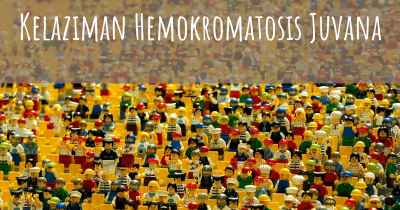 Kelaziman Hemokromatosis Juvana