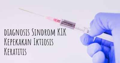 diagnosis Sindrom KIK Kepekakan Iktiosis Keratitis