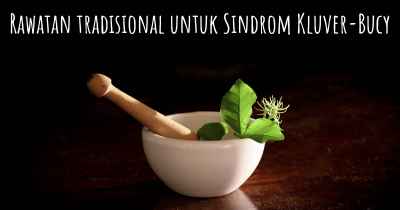 Rawatan tradisional untuk Sindrom Kluver-Bucy