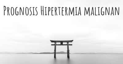 Prognosis Hipertermia malignan