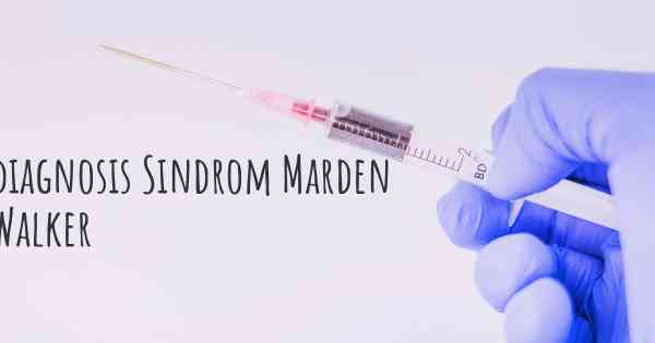 diagnosis Sindrom Marden Walker