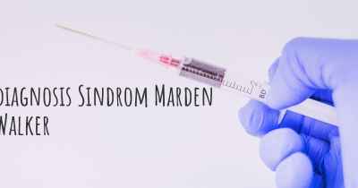 diagnosis Sindrom Marden Walker