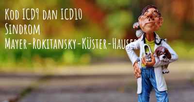 Kod ICD9 dan ICD10 Sindrom Mayer-Rokitansky-Küster-Hauser
