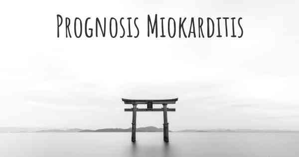 Prognosis Miokarditis