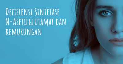 Defisiensi Sintetase N-Asetilglutamat dan kemurungan